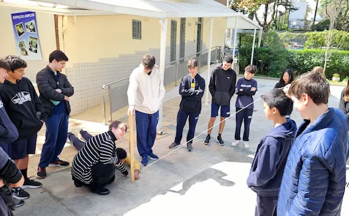 Medindo altura usando proporção, 9º ano